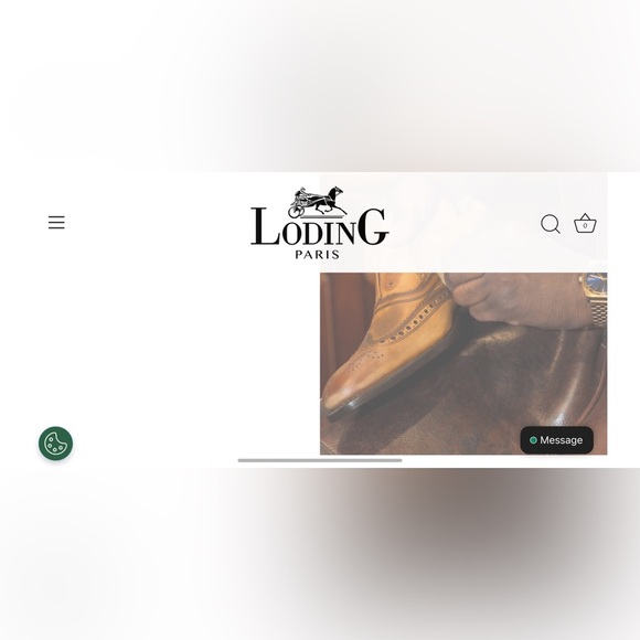 LODING men’s size 10, Oxford, Burgundy, Brown color, excellent condition - Picture 8 of 15